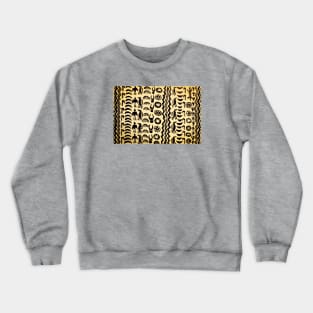 Mali Bogolon Mud Cloth - African Patterns Crewneck Sweatshirt